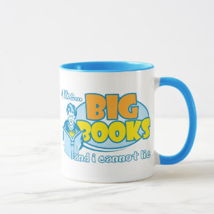 I Like Big Books Mug