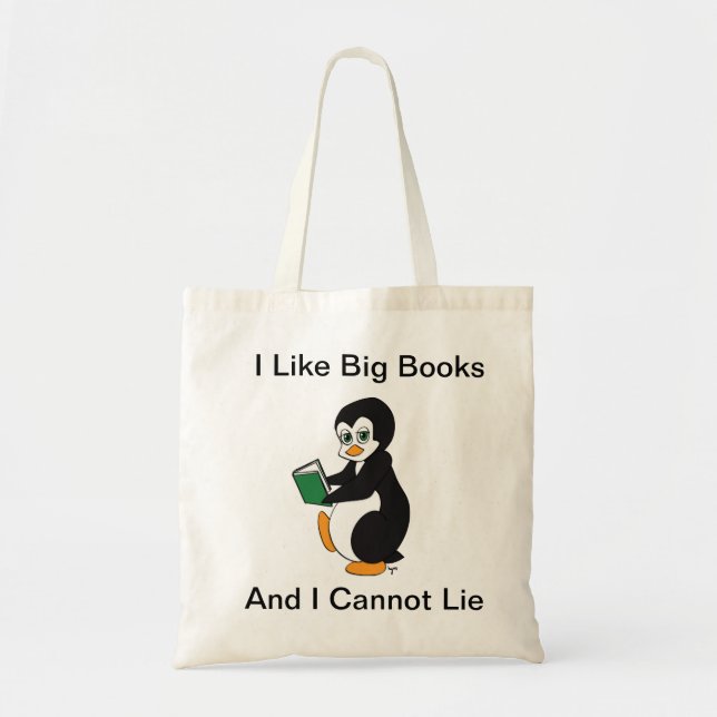 I Like Big Books Tote (Front)