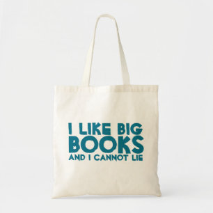 I Like Big Books Tote Bag