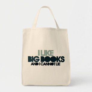 I Like Big Books Tote Bag