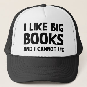I Like Big Books Trucker Hat