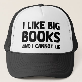I Like Big Books Trucker Hat