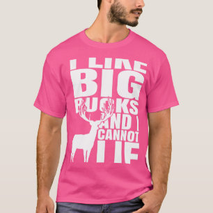 I Like Big Bucks And I Cannot Lie Hunting Deer Arc T-Shirt