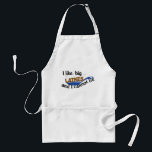 I Like Big Latkes Funny Hanukkah Apron<br><div class="desc">Funny Hanukkah Apron

I Like Big Latkes And I Cannot Lie</div>