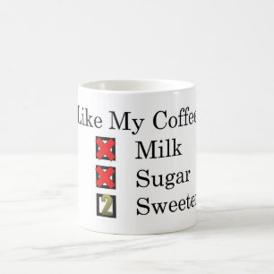 I Like... Black Coffee 2 Sweeteners Coffee Mug