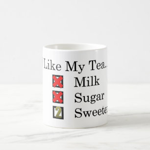 I Like... Black Tea with 2 Sweeteners Coffee Mug