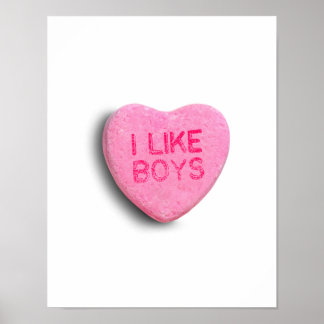 I Like Boys Poster