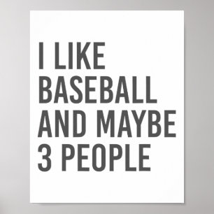 I Like Bysebyll And Maybe 3 People  Poster