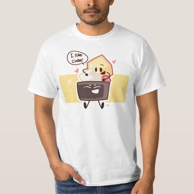 i like cake - bfb cake T-Shirt (Front)
