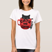 I Like Cats And Coffee, Classic Shirt