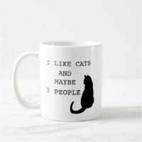 I like Cats ⎢Funny Mug