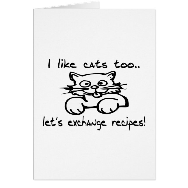 I Like Cats Too (Front)