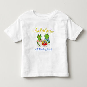 I Like Centipedes with Blue Bug Juice Toddler T-Shirt