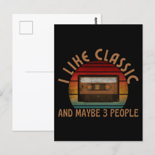 i like classic and maybe 3 people postcard