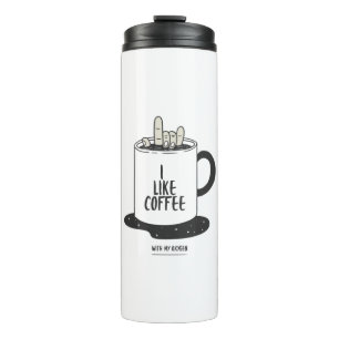 I Like Coffee With My Oxygen Thermal Tumbler