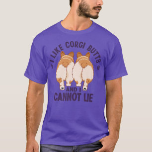 I Like Corgi Butts And I Cannot Lie, Funny Dog Pre T-Shirt