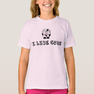 I Like Cows Kids T-Shirt