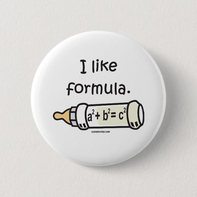 I Like Forumla 6 Cm Round Badge (Front)
