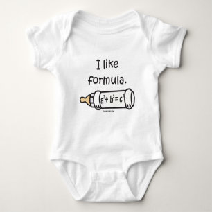 I Like Forumla Baby Bodysuit