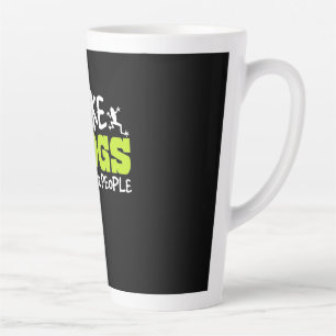 I Like Frogs And Maybe 2 People Latte Mug