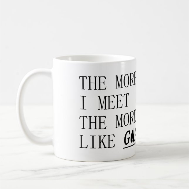 I like Goats More Coffee Mug (Left)