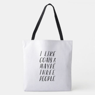 I Like Goats - Tote Bag