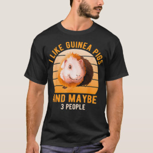 I like guinea pigs wheek Cavy Lover Guinea Pig Mum T-Shirt