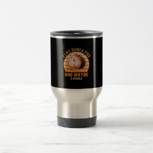 I Like Guinea Pigs Wheek Cavy Lover Guinea Pig Mum Travel Mug