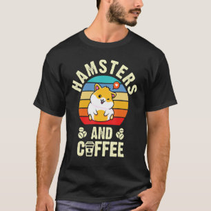 I Like Hamsters Coffee Vintage Pet Theme T-Shirt