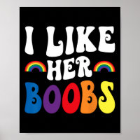 I Like Her Lesbian Couples Lgbtq Funny Valentine's