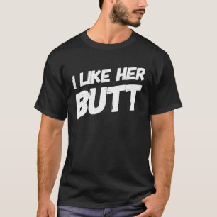 I Like His Beard I Like Her Butt Matching Couple C T-Shirt