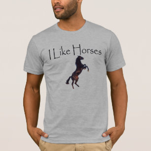 I Like Horses T-Shirt