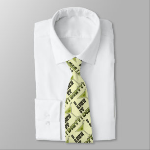 I LIKE IT DIRTY! Dirty Martini Cocktail Humour Tie