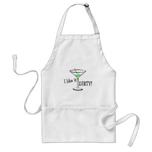I Like It Dirty Martini 3 Standard Apron
