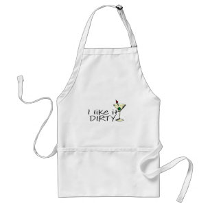 I Like It Dirty Martini Standard Apron