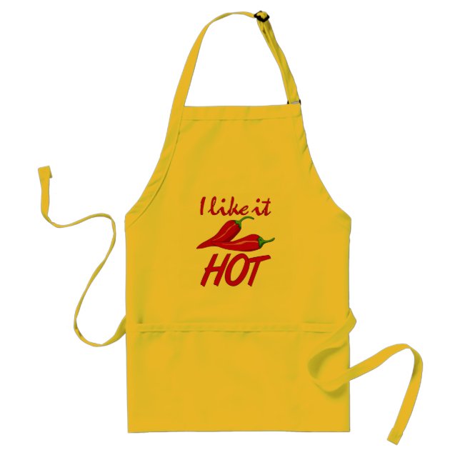 "I like it HOT" aprons (Front)