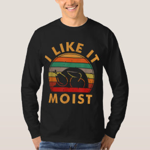 I LIKE IT MOIST Thanksgiving Costume Turkey Leg Da T-Shirt