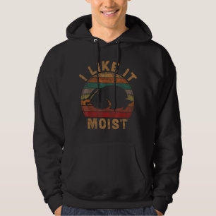 I Like It Moist Thanksgiving Pilgrim Costume Turke Hoodie