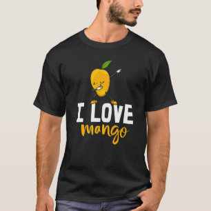 I Like Mango Sweet Dabbing Funny Mango Fruit Love T-Shirt