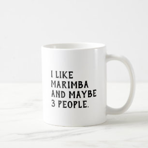 I Like Marimba Funny Coffee Mug