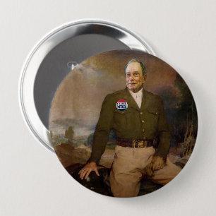 I Like Mike in an Ike Jacket 10 Cm Round Badge