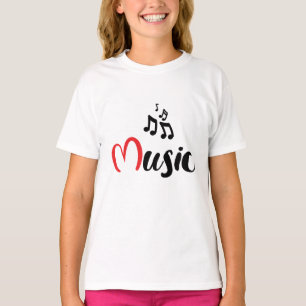 I like music. Love to music. T-Shirt