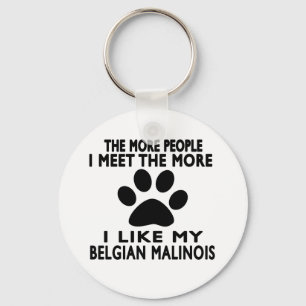 I like my Belgian Malinois. Key Ring