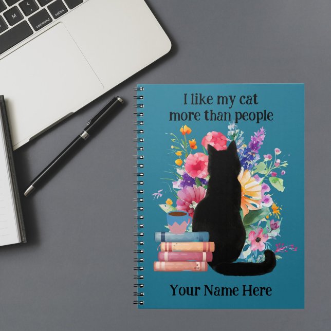 I Like My Cat More than People  Notebook (Creator Uploaded)