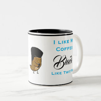 I Like My Coffee Black Like Twitter Mug Cup