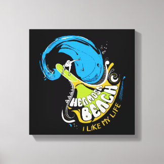 "I like My life" original Canvas Print