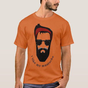 I like my moustache T-Shirt