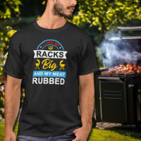 I Like My Racks Big Funny BBQ Grill Master
