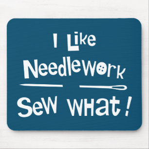 I Like Needlework Mouse Mat