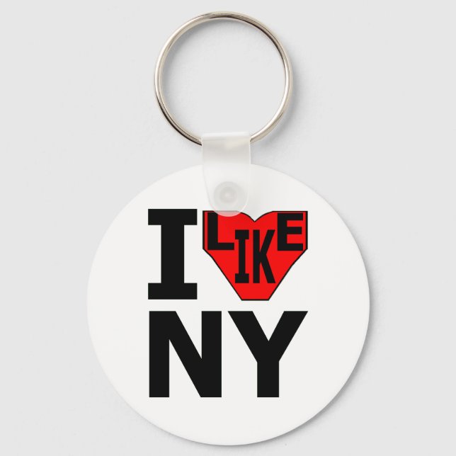 I Like NY Keychain 3 (Front)